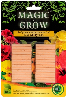 Добрива в паличках Magic Grow для квітучих рослин
